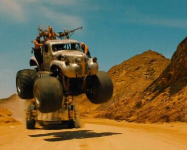 Mad Max car stunt
