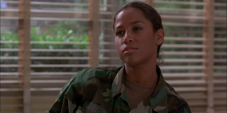 Stacey Dash in Army outfit