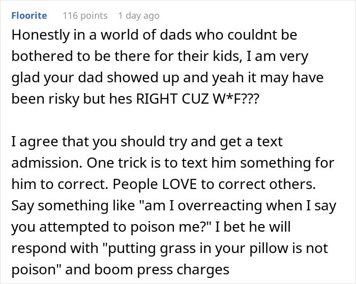 Guy Tries To Prove Roommate Is Not Allergic To Grass By Putting Some In Her Pillow Guy Tries To Prove Roommate Is Not Allergic To Grass By Putting Some In Her Pillow