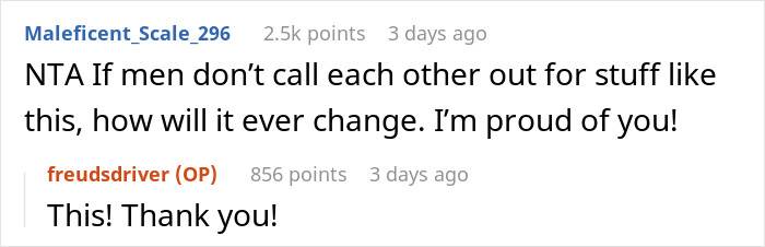 Guy Puts An Inappropriate Shirt As A Dare To Dinner With GF’s Parents, The Dad Doesn’t Let It Slide