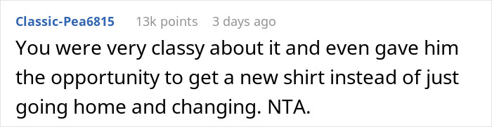 Guy Puts An Inappropriate Shirt As A Dare To Dinner With GF’s Parents, The Dad Doesn’t Let It Slide