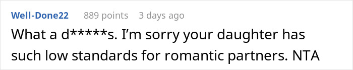 Guy Puts An Inappropriate Shirt As A Dare To Dinner With GF’s Parents, The Dad Doesn’t Let It Slide