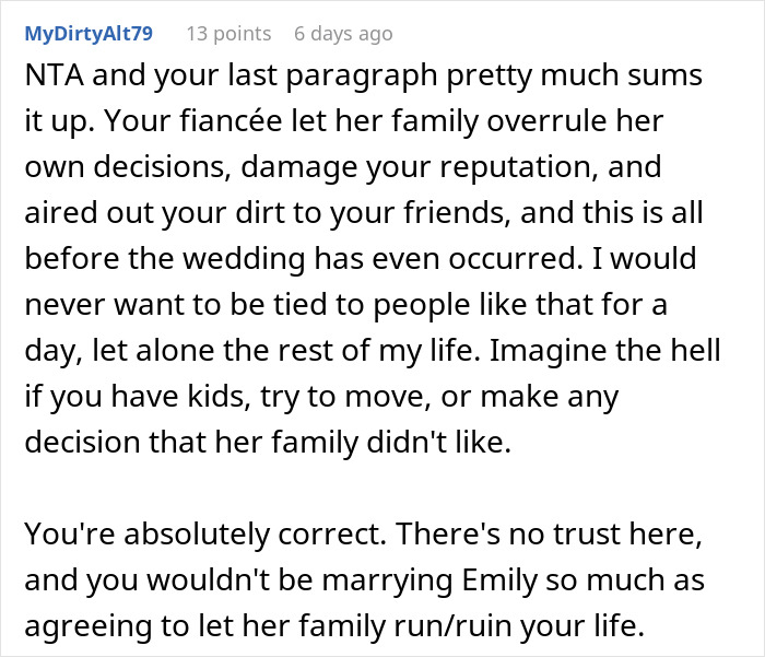 Man Considers Canceling His Wedding After Fiancée’s Family Hires A PI To Dig Up His “Dirt”