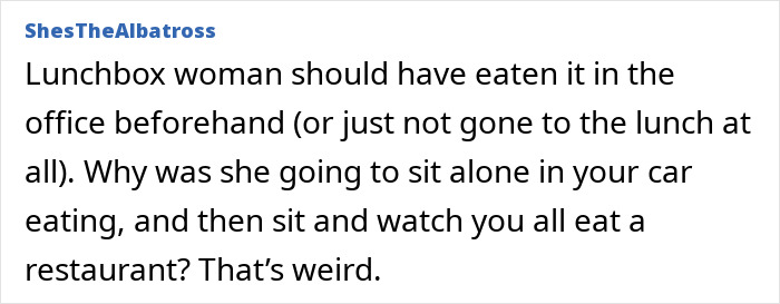 Woman Doesn&rsquo;t Give In To Social Pressure From Coworkers, Doesn&rsquo;t Care That It&rsquo;s Going To Be Awkward