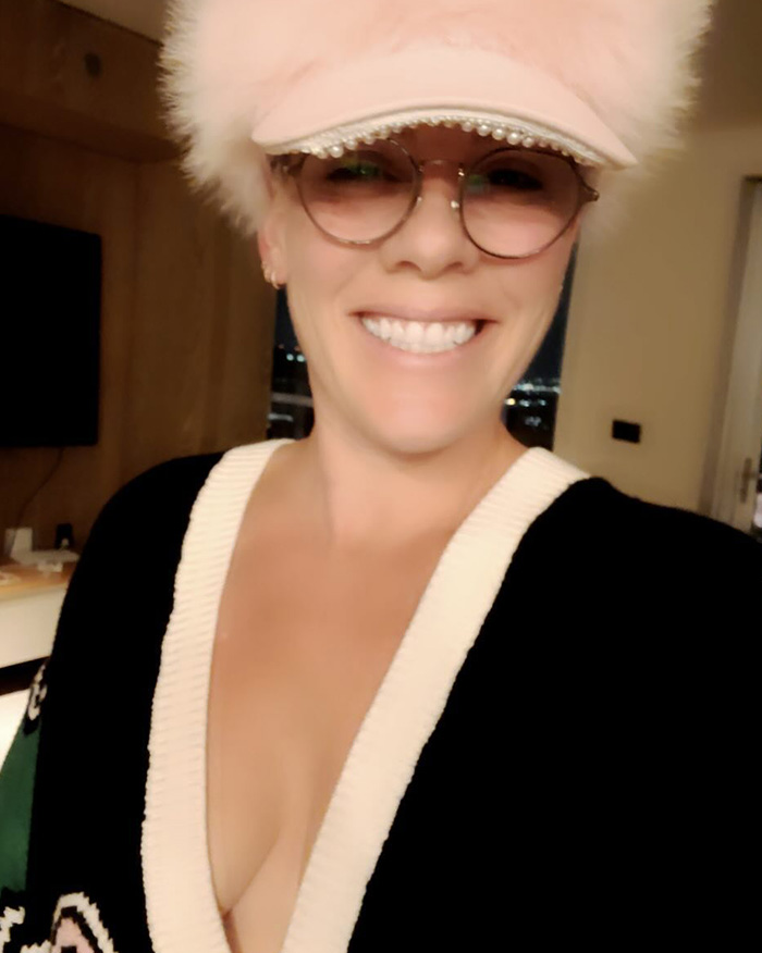 Pink Breaks Silence After Spending New Year’s Eve Alone In Hospital