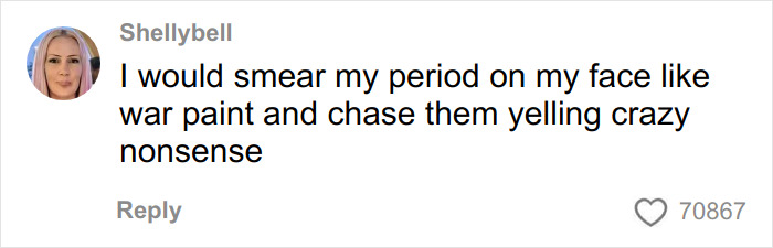 Woman Deters 4 Disgusting Men From Following Her Using A Used Period Pad And Lady Gaga Woman Deters 4 Disgusting Men From Following Her Using A Used Period Pad And Lady Gaga