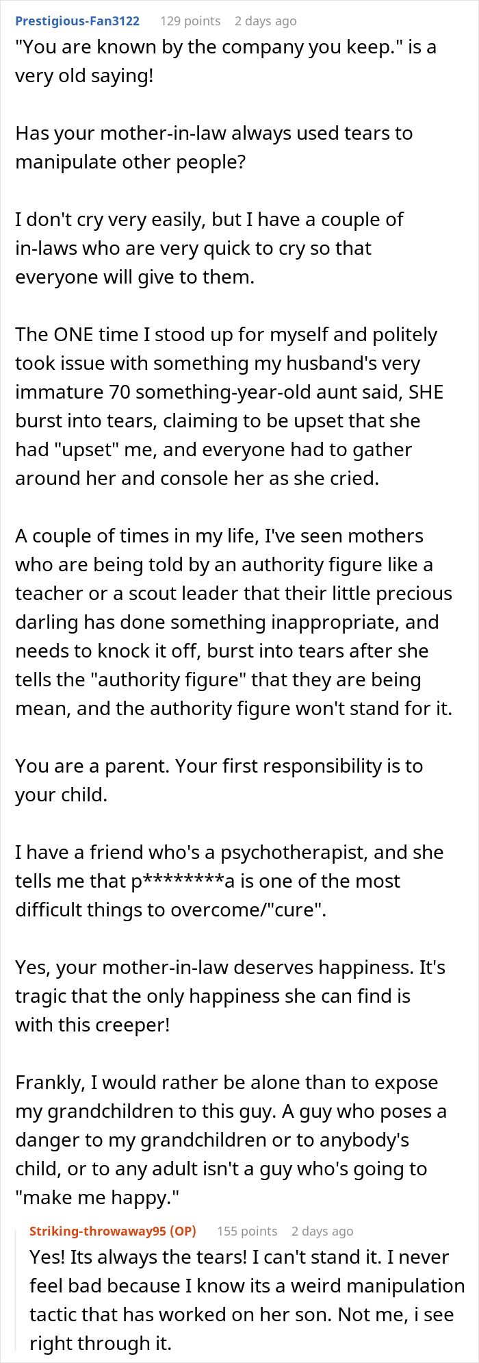 “His Mom Deserves The Hate”: Woman Bans MIL’s Creepy Husband From Her Home, Marriage Starts Falling Apart