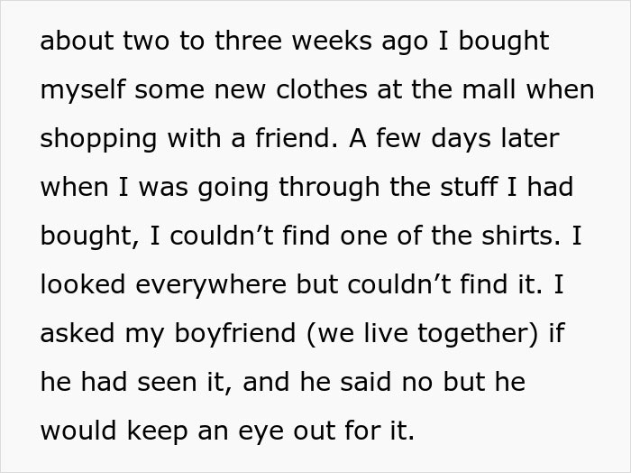 Woman Confused About Christmas Gifts From BF As They Are The Exact Items That Went Missing Earlier