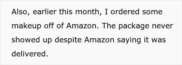 Woman Confused About Christmas Gifts From BF As They Are The Exact Items That Went Missing Earlier