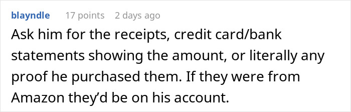 Woman Confused About Christmas Gifts From BF As They Are The Exact Items That Went Missing Earlier