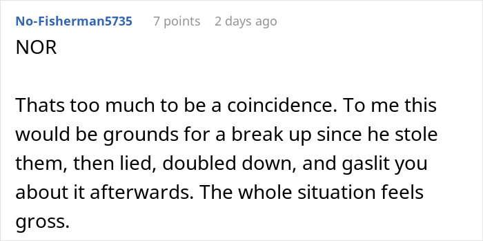 Woman Confused About Christmas Gifts From BF As They Are The Exact Items That Went Missing Earlier
