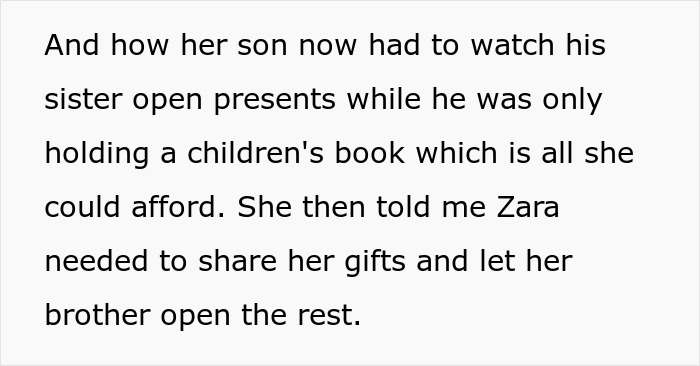 Daughter Gets 27 Presents For Christmas While Her Half-Brother Has Only 1, Dad Feels No Guilt