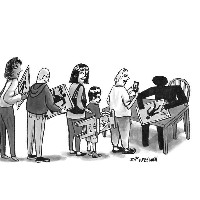 Artist Made 20 Comics That Capture Relatable Moments In Modern Life