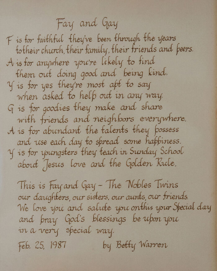 Fay And Gay: 24 Intimate Photos Capturing 90 Years Of Sisterhood By Samantha Yancey