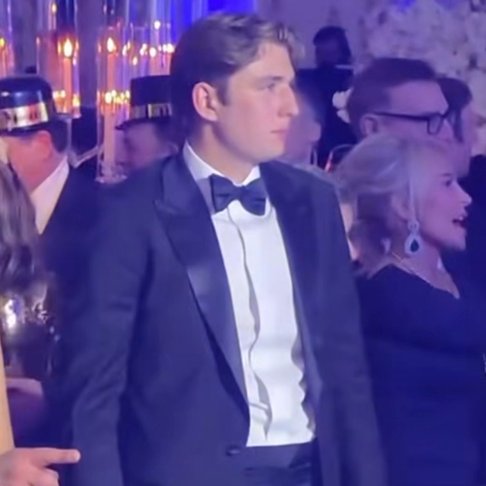 Barron Trump’s “Awkward” Moment At NYE Bash Reignites Paternity Conspiracy Theories