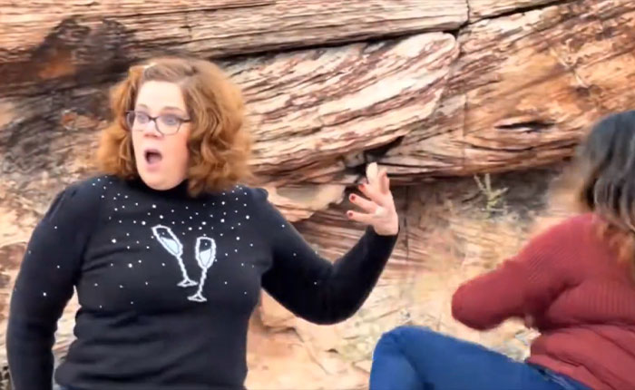 “First Karen Of 2026”: Woman Blocks Tourist&rsquo;s Shot In Viral Red Rock Canyon Incident