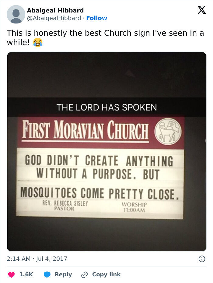 72 Church Signs With Jokes So Good, They Deserve An Amen (New Pics)