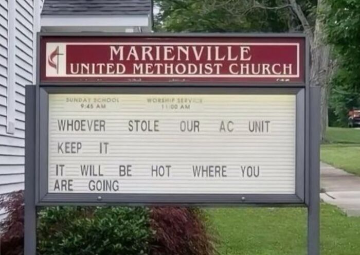 72 Church Signs With Jokes So Good, They Deserve An Amen (New Pics)