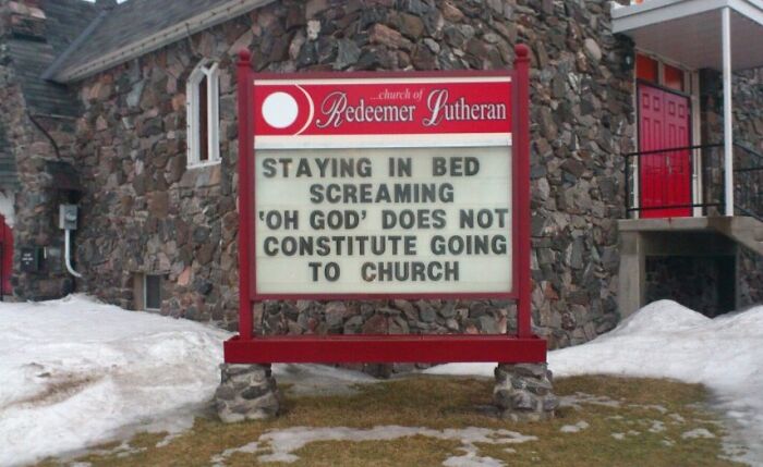 72 Church Signs With Jokes So Good, They Deserve An Amen (New Pics)