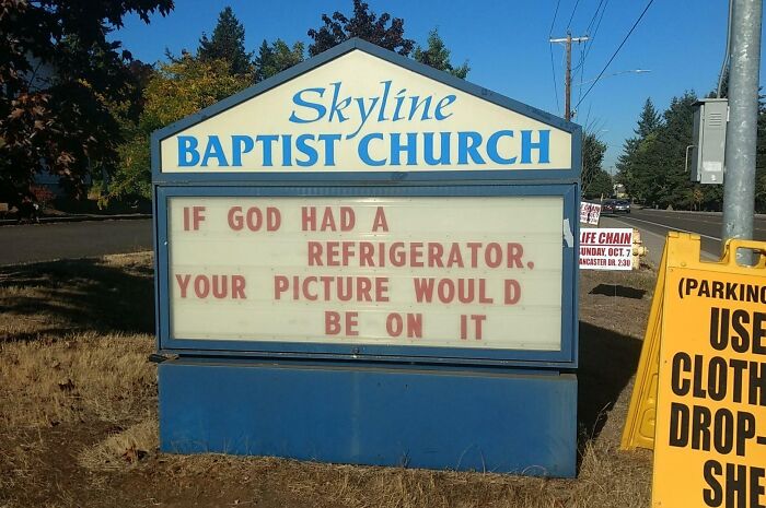72 Church Signs With Jokes So Good, They Deserve An Amen (New Pics)