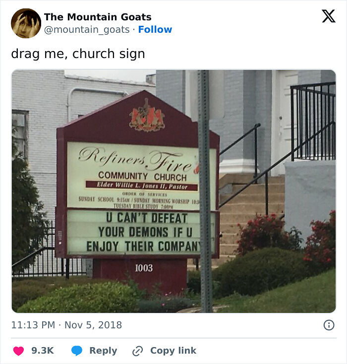 72 Church Signs With Jokes So Good, They Deserve An Amen (New Pics)