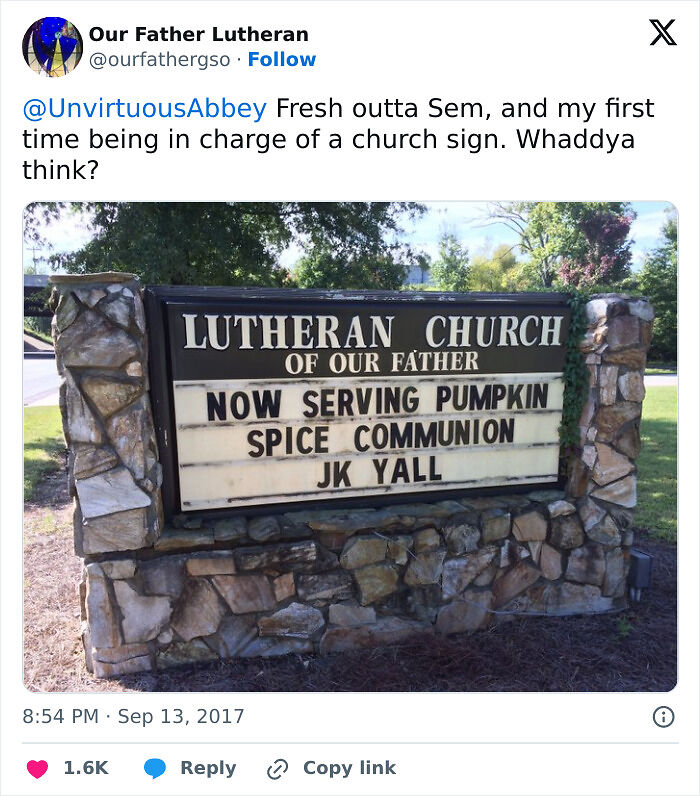 72 Church Signs With Jokes So Good, They Deserve An Amen (New Pics)
