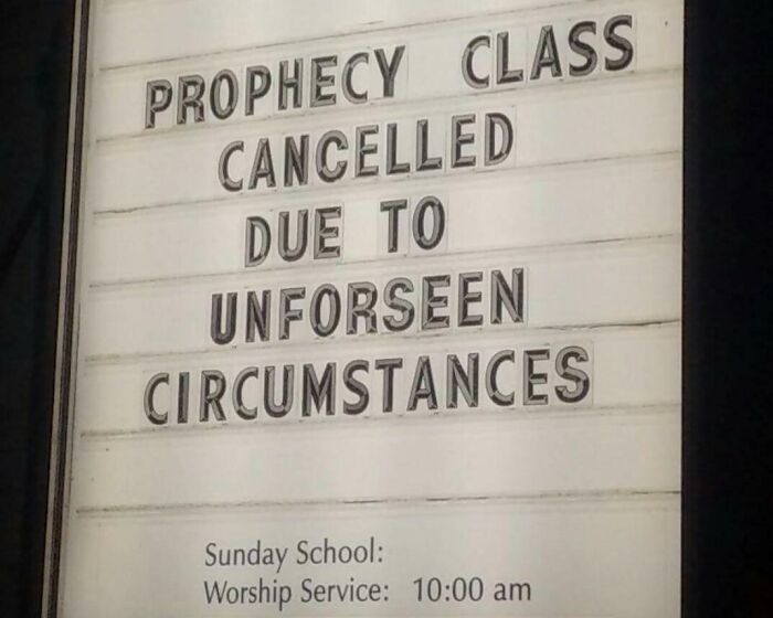 72 Church Signs With Jokes So Good, They Deserve An Amen (New Pics)
