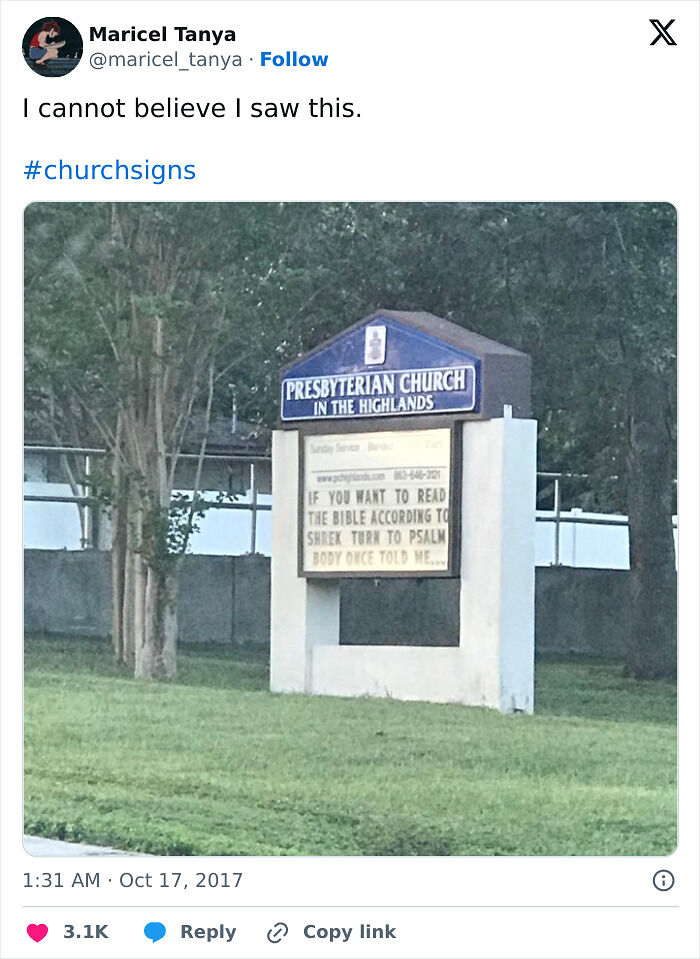 72 Church Signs With Jokes So Good, They Deserve An Amen (New Pics)
