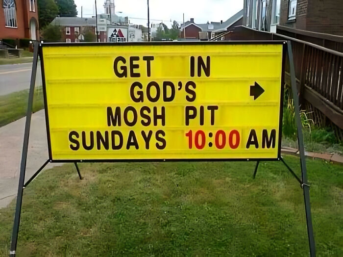 72 Church Signs With Jokes So Good, They Deserve An Amen (New Pics)