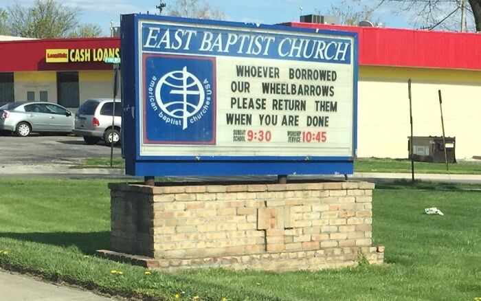 72 Church Signs With Jokes So Good, They Deserve An Amen (New Pics)