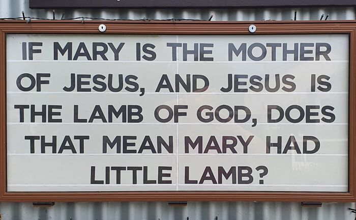 72 Church Signs With Jokes So Good, They Deserve An Amen (New Pics)