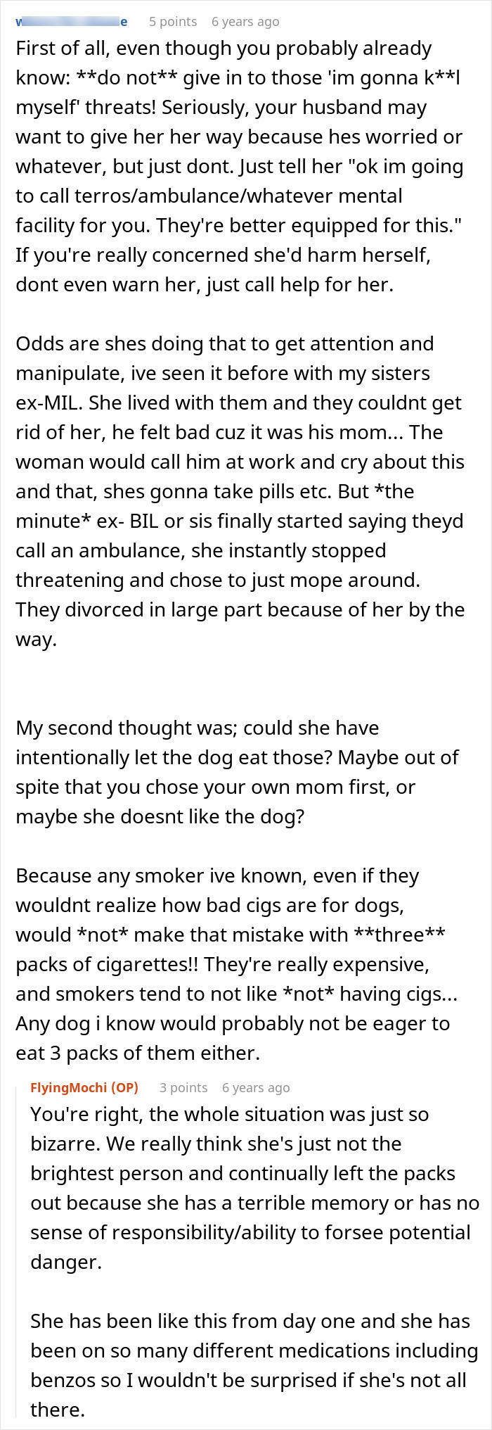 MIL Poisons Family Dog, Verbally Attacks Woman, Is Still Shocked She’s Kicked Out Of Their House And Life