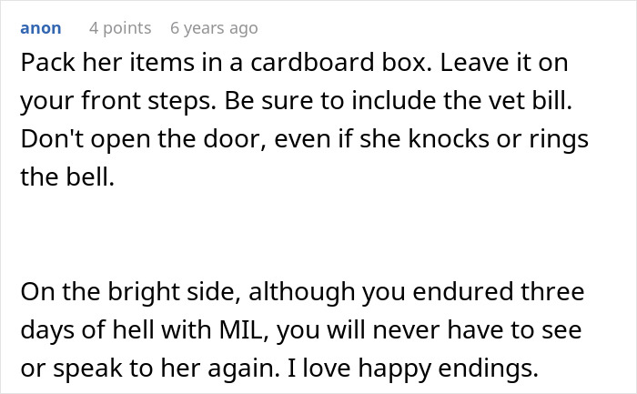 MIL Poisons Family Dog, Verbally Attacks Woman, Is Still Shocked She’s Kicked Out Of Their House And Life