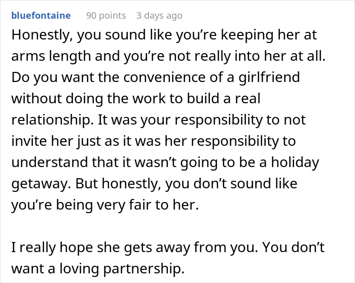 Man Loses It When GF Can’t Comprehend That His Business Trip Is Not Their Romantic Getaway Man Loses It When GF Can’t Comprehend That His Business Trip Is Not Their Romantic Getaway