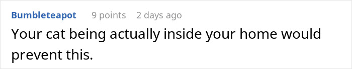 Woman Ignores Neighbor’s Warning To Stop Feeding Their Cat, Starts Getting 5 AM Wake-Up Meows Woman Ignores Neighbor’s Warning To Stop Feeding Their Cat, Starts Getting 5 AM Wake-Up Meows