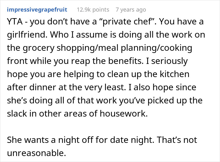 “Don’t Think It’s Worth It”: Man Wonders Why His GF Wants To Go Out Instead Of Cooking For Him “Don’t Think It’s Worth It”: Man Wonders Why His GF Wants To Go Out Instead Of Cooking For Him