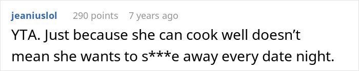 “Don’t Think It’s Worth It”: Man Wonders Why His GF Wants To Go Out Instead Of Cooking For Him “Don’t Think It’s Worth It”: Man Wonders Why His GF Wants To Go Out Instead Of Cooking For Him