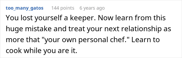 “Don’t Think It’s Worth It”: Man Wonders Why His GF Wants To Go Out Instead Of Cooking For Him “Don’t Think It’s Worth It”: Man Wonders Why His GF Wants To Go Out Instead Of Cooking For Him
