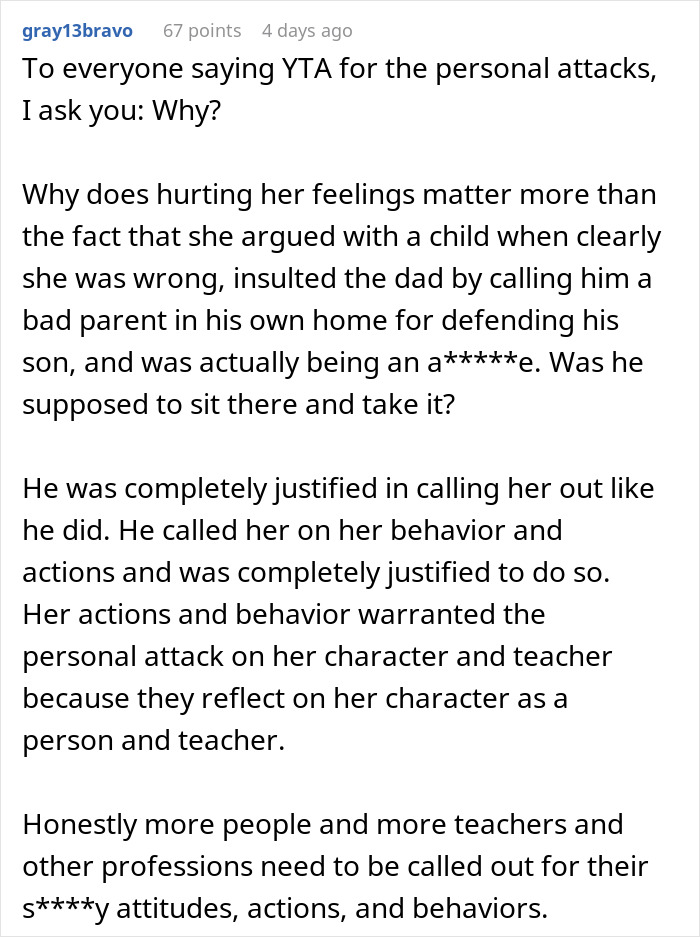 Teacher Gets Schooled By A Kid Who Knew A Fun Fact That She Didn&rsquo;t, His Dad Puts Her In Her Place