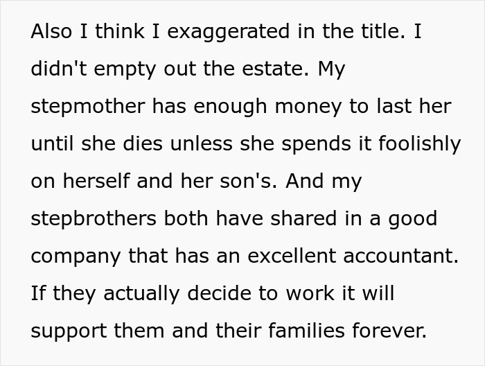 Son Empties Out Estate So Ungrateful Family Ends Up With A “Useless” Will