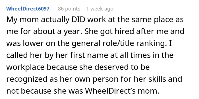 Woman Weirded Out As Coworker Insists On Calling Her His “Work Mom”