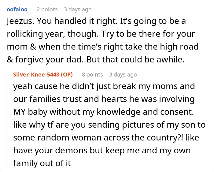 Dad’s Mistress Texts His Adult Daughter On NYE, Mom Devastated As Proof Exposes Months-Long Affair Dad’s Mistress Texts His Adult Daughter On NYE, Mom Devastated As Proof Exposes Months-Long Affair