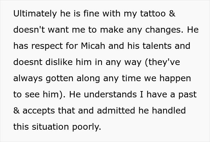 Guy Spirals Over Fiancée’s Tattoo Designed By Ex, Lets Jealous Pal Talk Him Into Postponing Wedding Guy Spirals Over Fiancée’s Tattoo Designed By Ex, Lets Jealous Pal Talk Him Into Postponing Wedding
