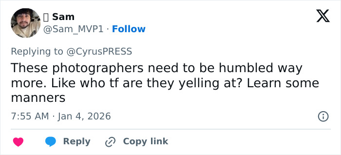 &ldquo;She is a Woman, Not a Dog&rdquo;: Miley Cyrus Pushes Back at Photographers In Tense Red Carpet Encounter