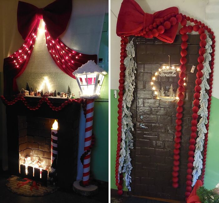 50 Hilarious And Unhinged Ways Lithuanians Decorated Their Sad Apartment Buildings For Christmas