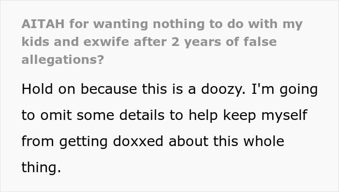 Dad Gets Accused Of Horrific Things By His Own Kids, Shares How His Life Fell Apart