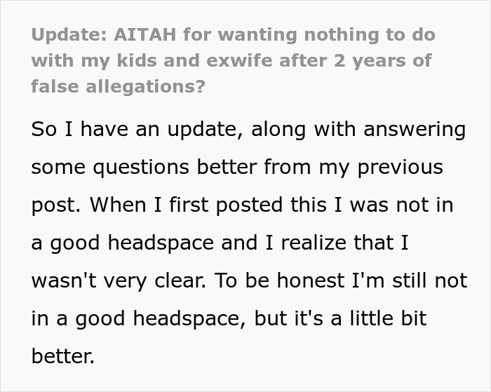 Dad Gets Accused Of Horrific Things By His Own Kids, Shares How His Life Fell Apart