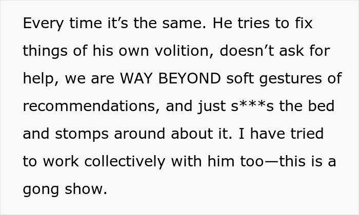 Woman Is Ready To Dump Her BF Immediately Because He Feels So Emasculated When She Fixes Things Woman Is Ready To Dump Her BF Immediately Because He Feels So Emasculated When She Fixes Things