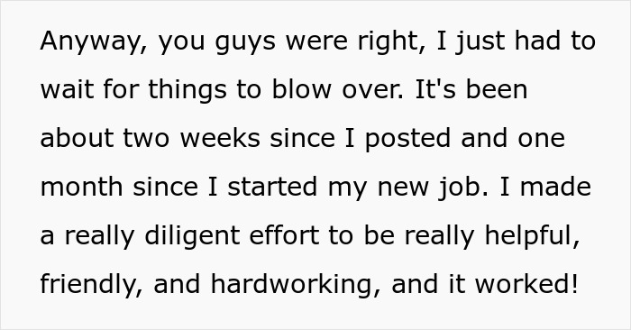 Woman Feels Hostility From New Coworkers, Turns Out They Know About Her Embarrassing One-Night Stand Woman Feels Hostility From New Coworkers, Turns Out They Know About Her Embarrassing One-Night Stand