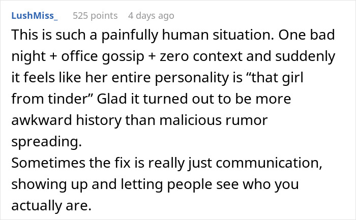 Woman Feels Hostility From New Coworkers, Turns Out They Know About Her Embarrassing One-Night Stand Woman Feels Hostility From New Coworkers, Turns Out They Know About Her Embarrassing One-Night Stand